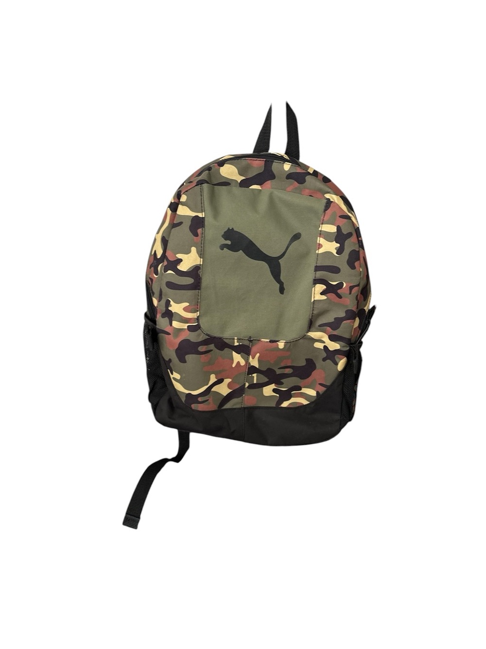 Puma Men's Camo Backpack - Olive, Black, Brown